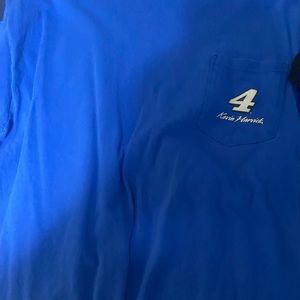 Kevin Harvick Blue Vintage Nascar Shirt